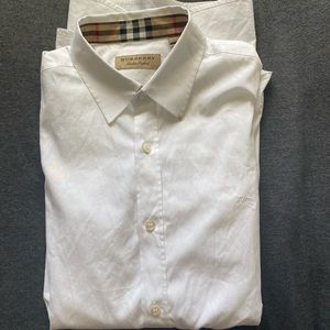Men’s Burberry Button Down Shirt - Long Sleve
